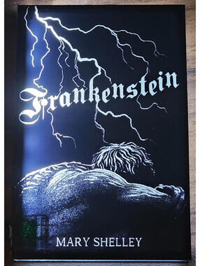 Loot Crate Frankenstein Reading Night Light Mary Shelley Monster Book USB No Box